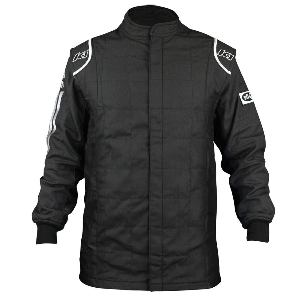 K1 Racegear K1R21-SPT-NW-2XL Jacket Sportsman Black / White XX-Large