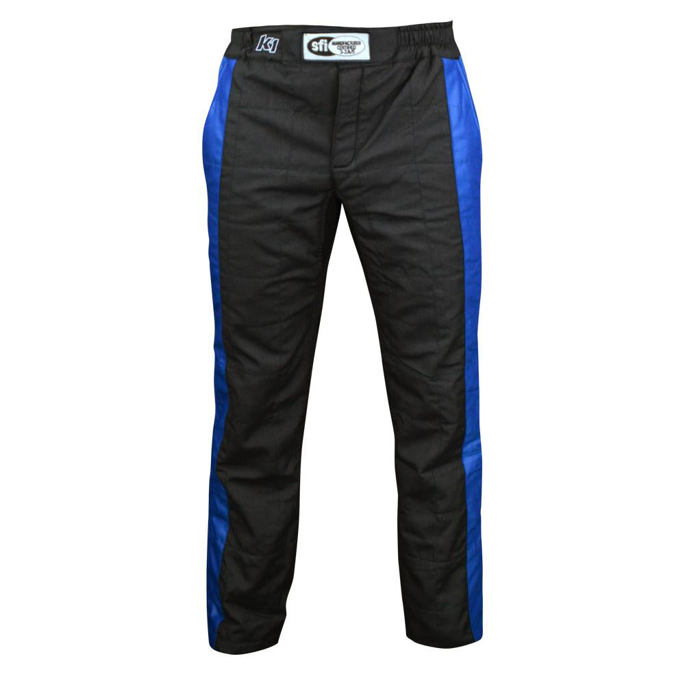 K1 Racegear K1R22-SPT-NB-XL Pant Sportsman Black / Blue X-Large