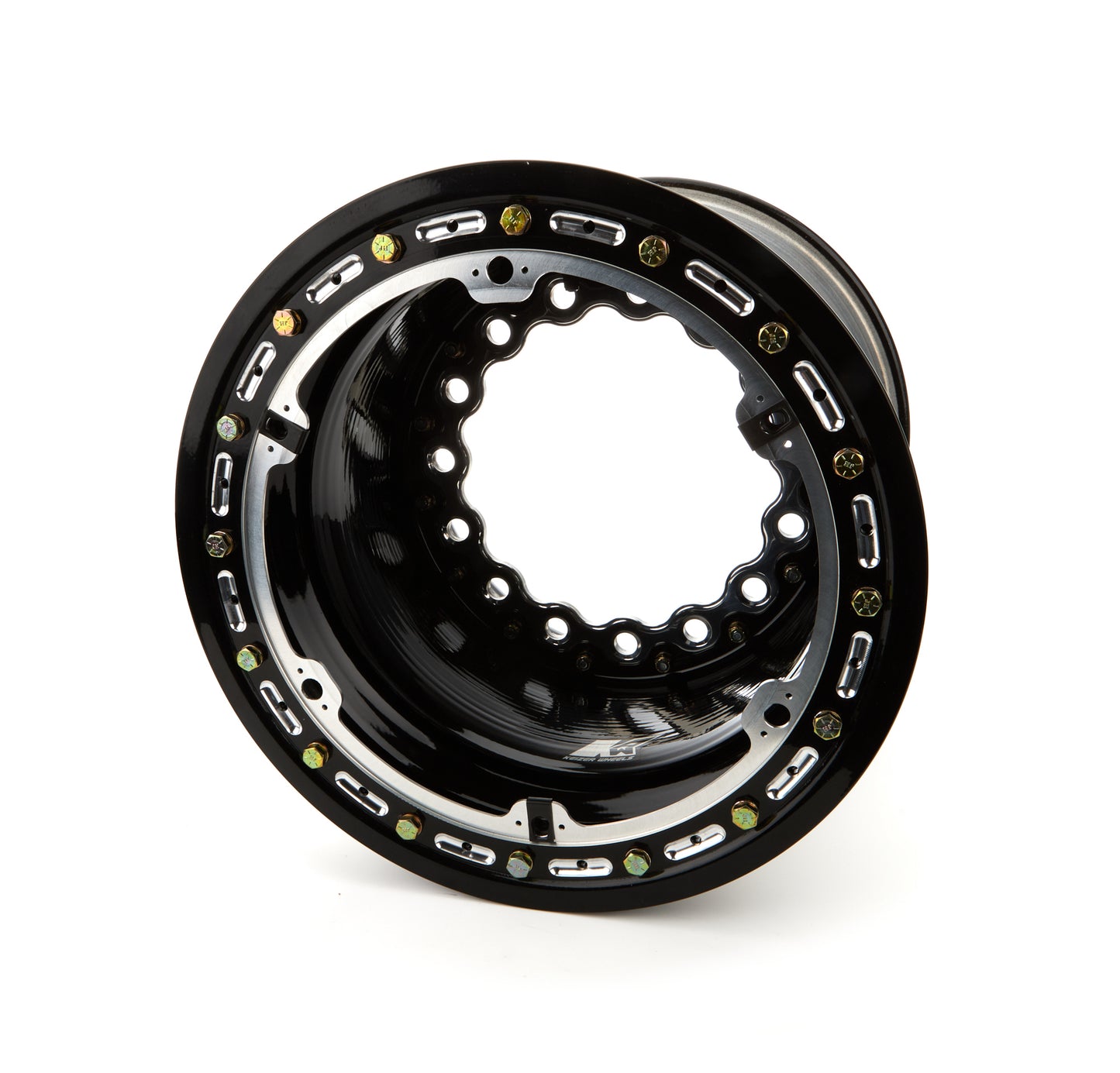Keizer Aluminum Wheels, Inc. KAWW15145BLB 15x14 5in BS Wide 5 Blk B/L Modular