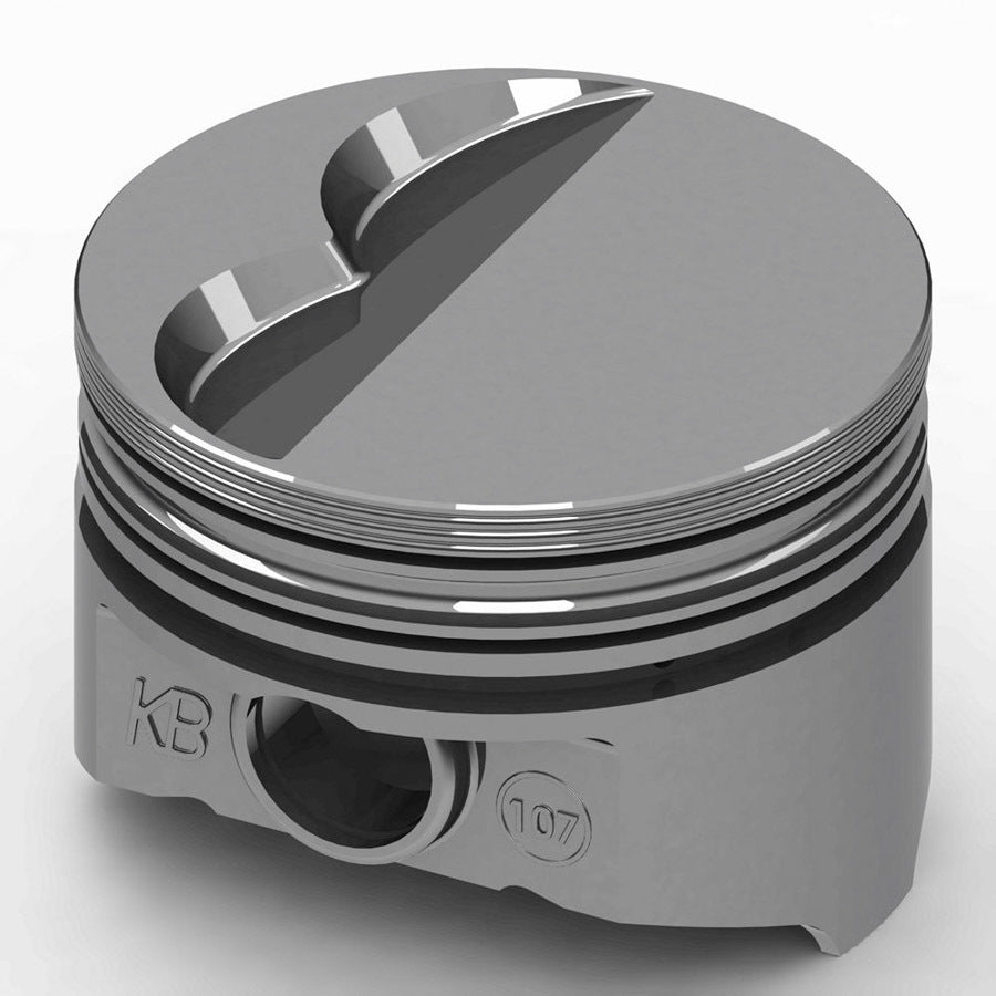 Kb Performance Pistons KBPKB107.030 SBM Flat Top Piston Set 4.030 Bore -5cc