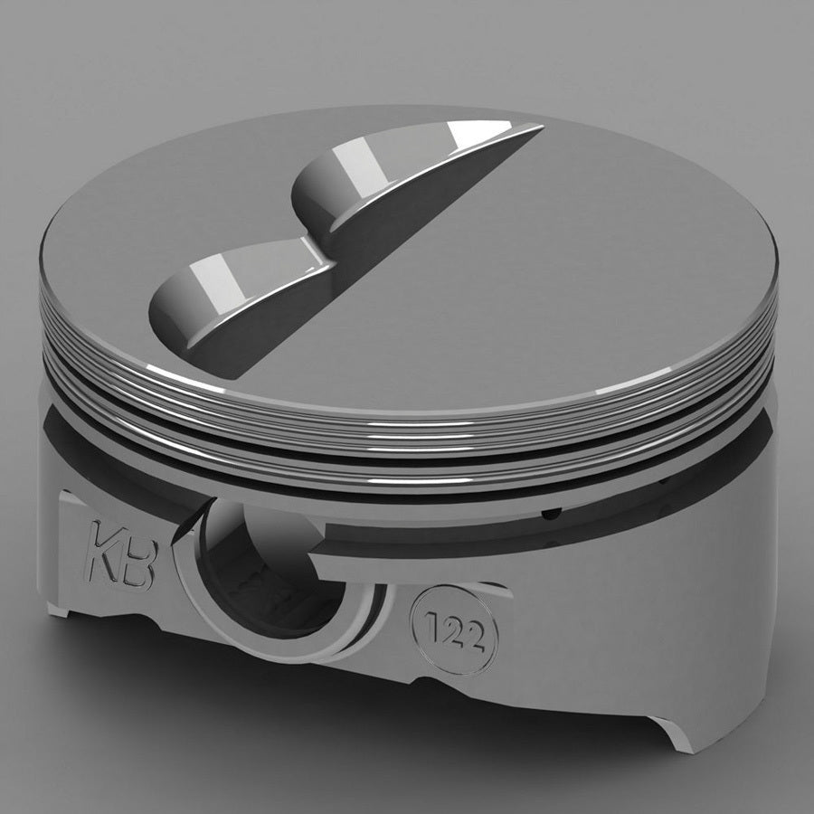 Kb Performance Pistons KBPKB122.030 SBC Flat Top Piston Set 4.030 Bore -7cc