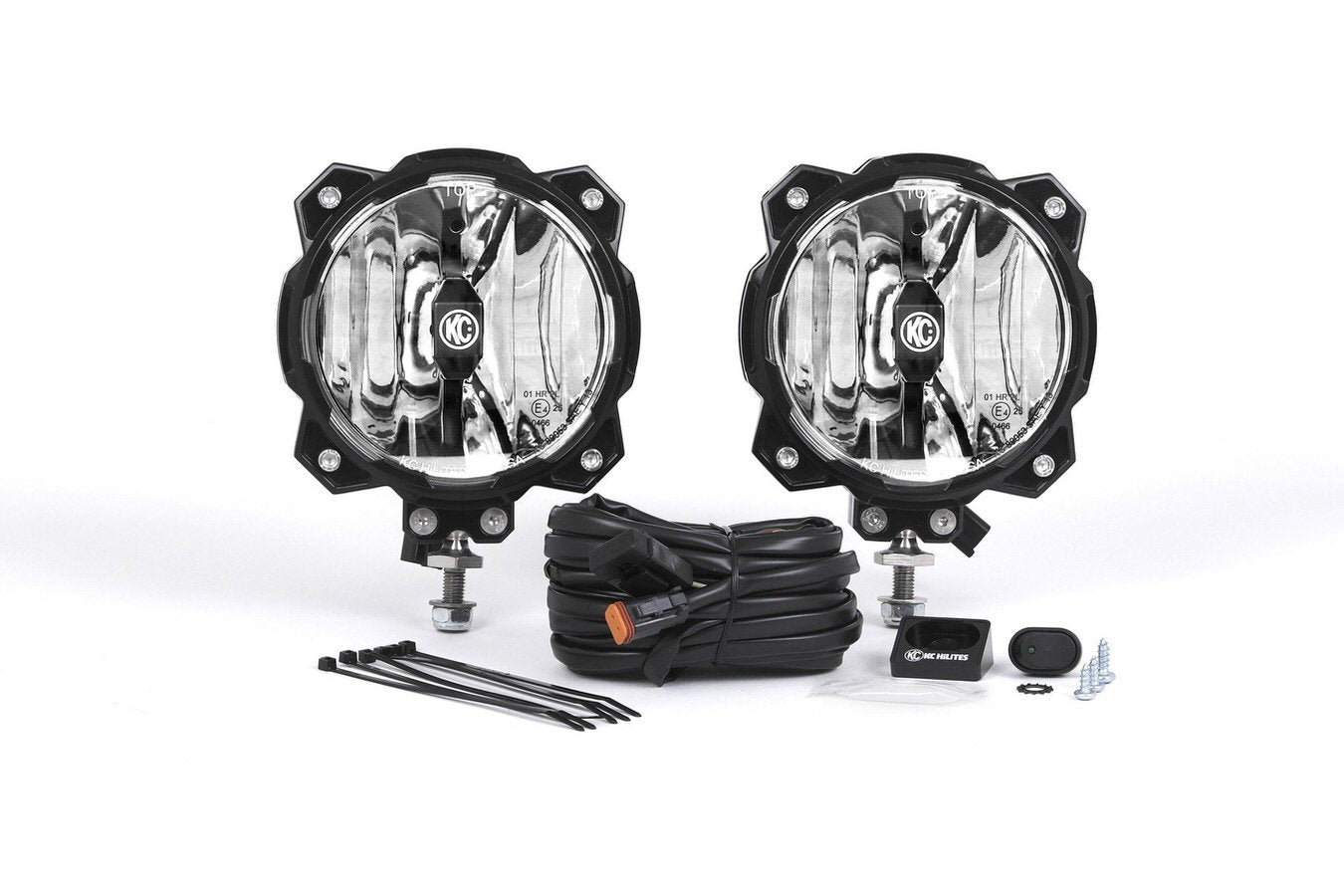 Kc Hilites KCH91305 Pro6 Gravity LED Light Wide Beam Pair