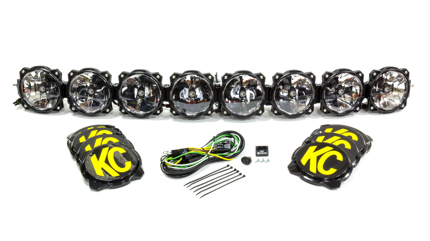 Kc Hilites KCH91308 Pro6 Gravity LED Light Bar 8 Light 50in