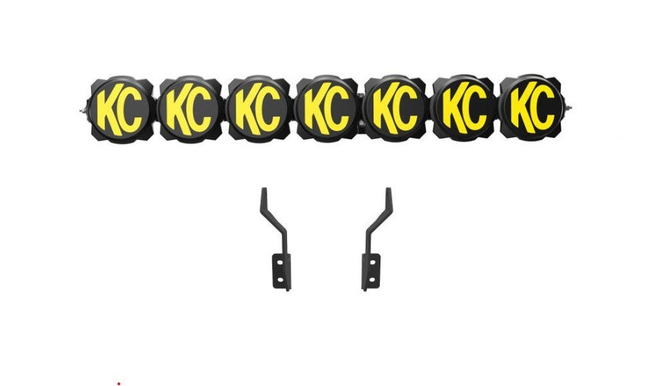 Kc Hilites KCH91346 Gravity LED Pro6 Front Bumper 7 Light Bar Kit