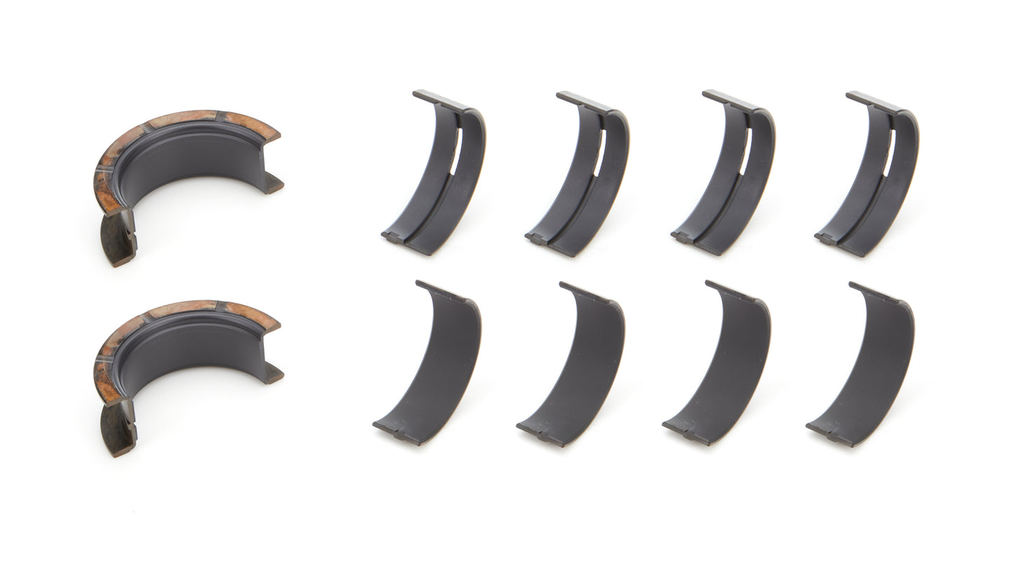 King Bearings KEBMB529XPCSTDX Main Bearing Set - Coated SBF 289-302