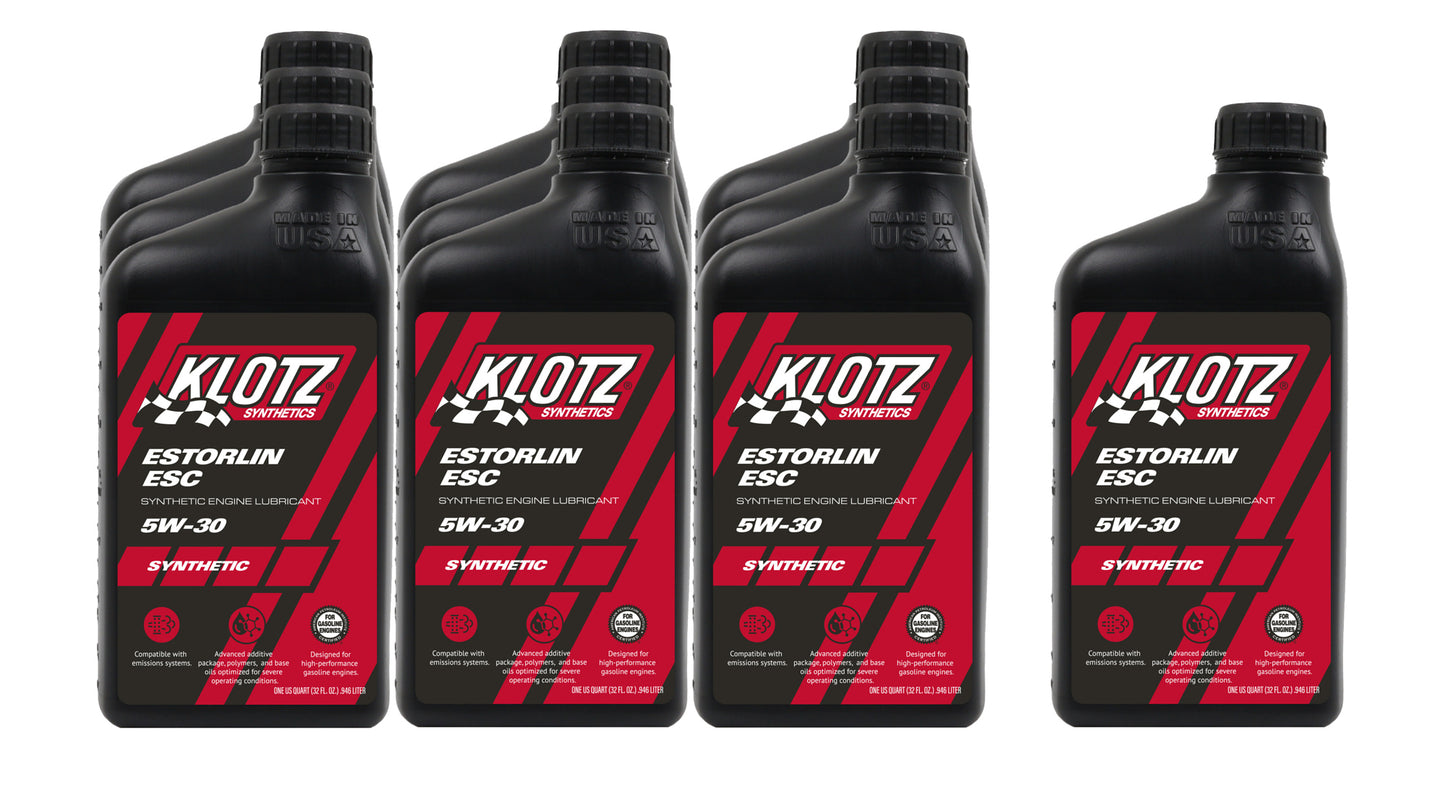 Klotz Synthetic Lubricants KLOKE-435-10 Estorlin ESC 5W-30 Case 1 Quart