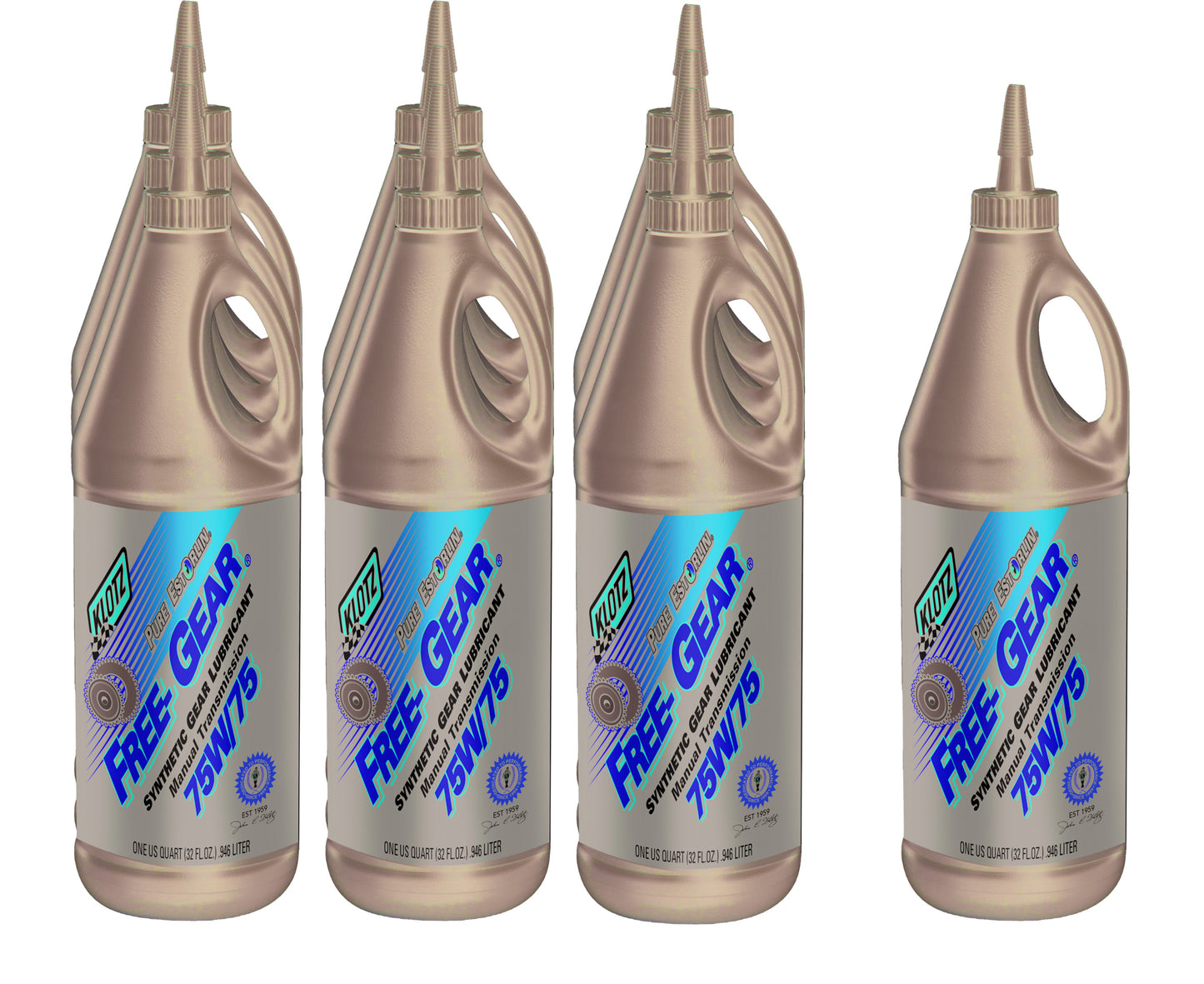 Klotz Synthetic Lubricants KLOKE-960-10 Pure Estorlin Qualifier Trans Oil 75w75 Cs10x1Qt