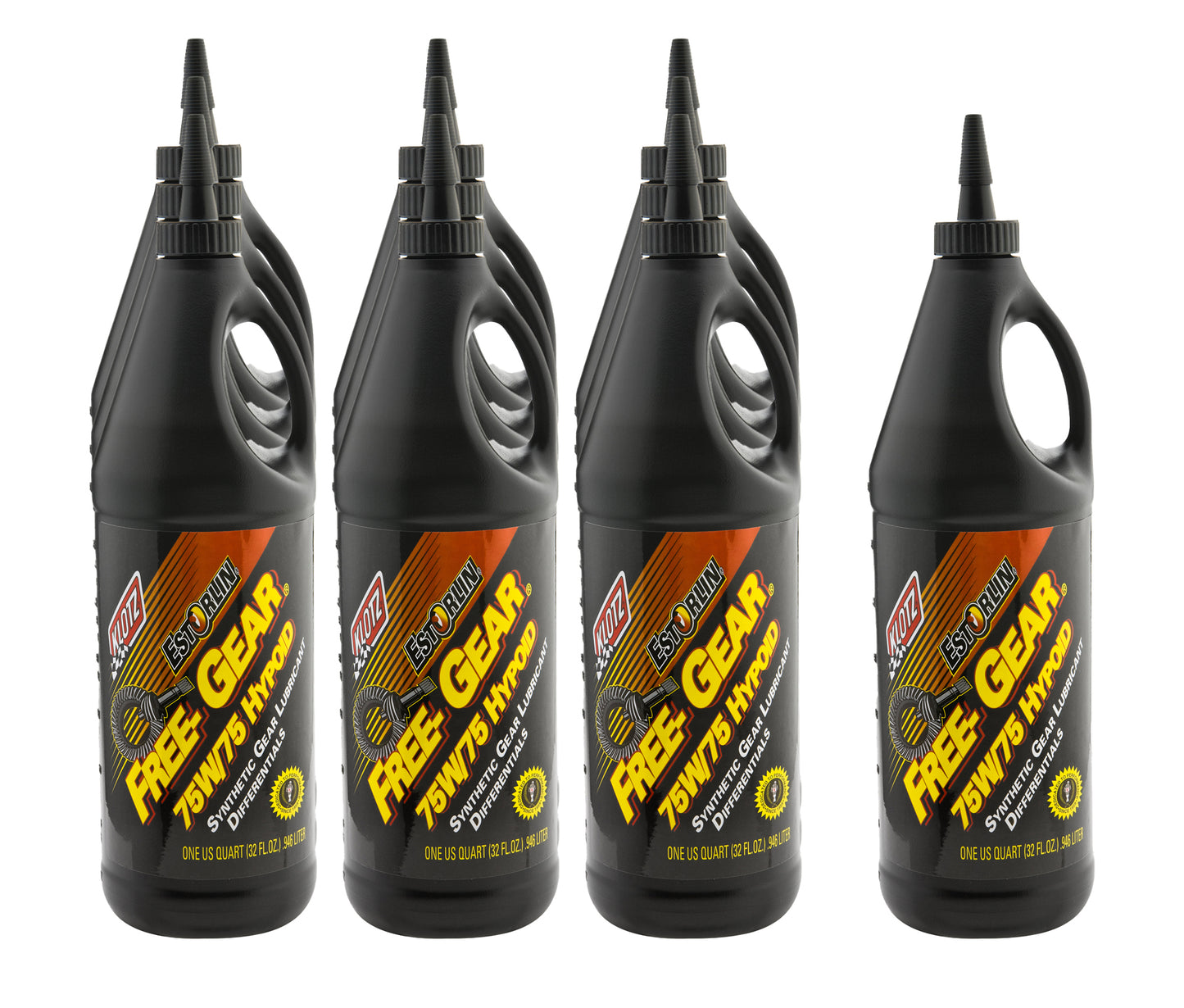 Klotz Synthetic Lubricants KLOKE-965-10 Pure Estorlin Qualifier Gear Oil 75w75 Cs 10x1Qt