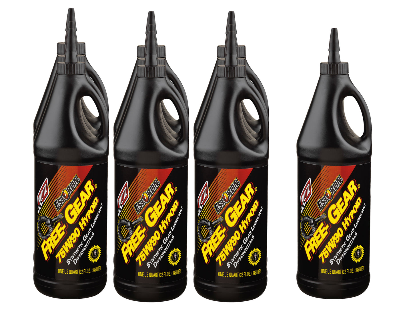 Klotz Synthetic Lubricants KLOKE-980-10 Pure Estorlin Gear Oil 75w90 Case 1 Quart