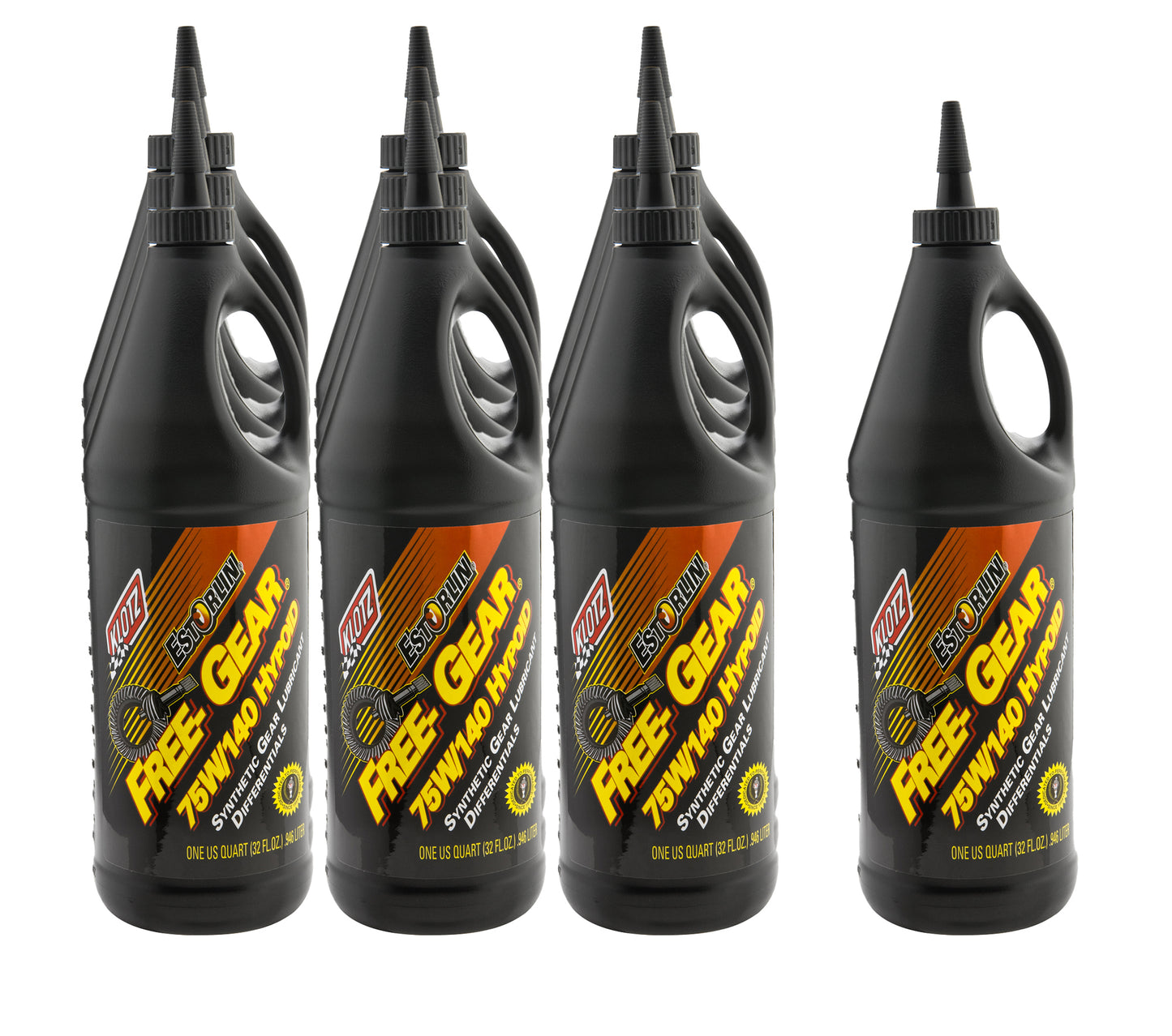 Klotz Synthetic Lubricants KLOKE-994-10 Pure Estorlin Gear Oil 75w140 Case 1 Quart