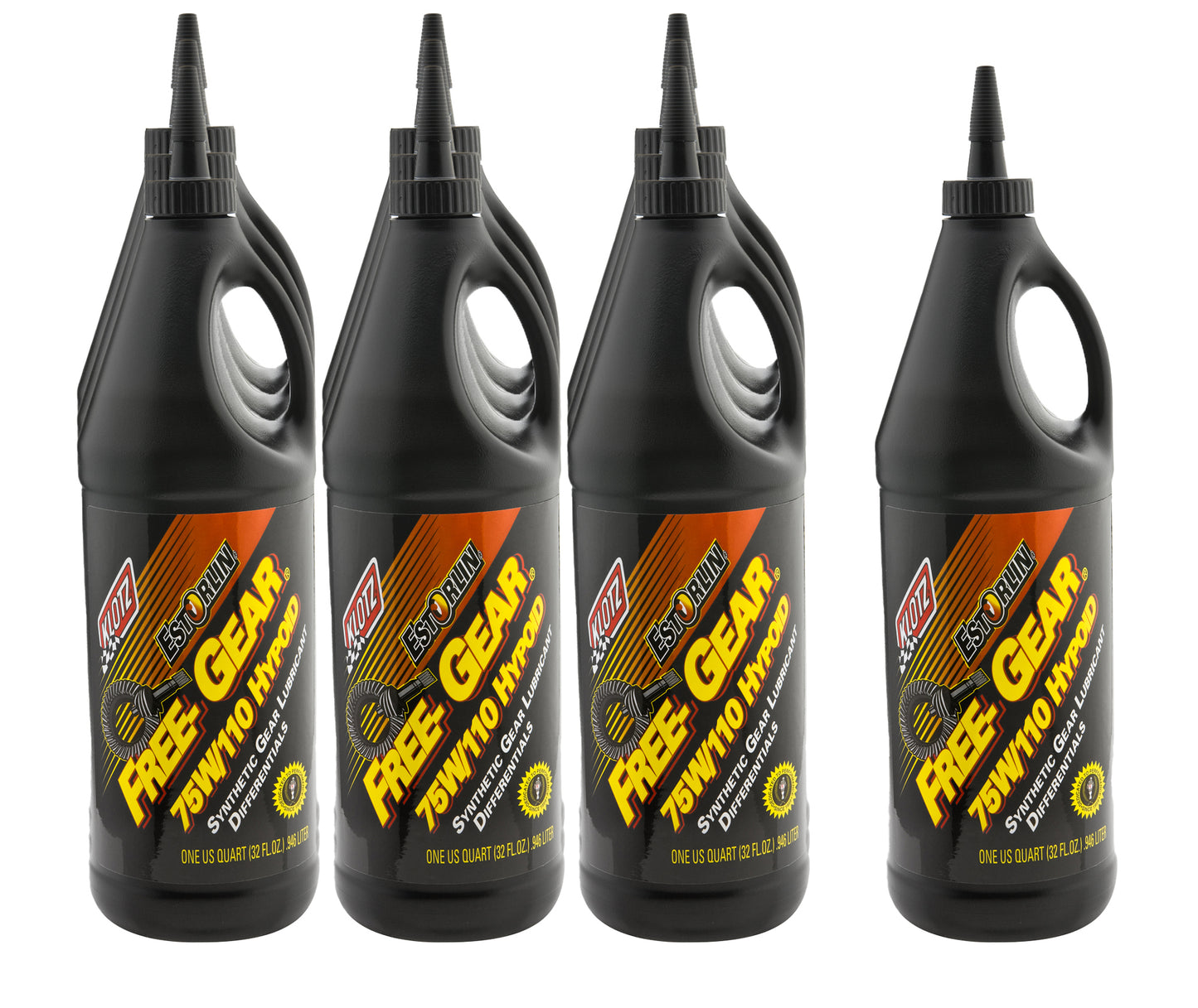 Klotz Synthetic Lubricants KLOKE-995-10 Pure Estorlin Gear Oil 75w110 Case 1 Quart