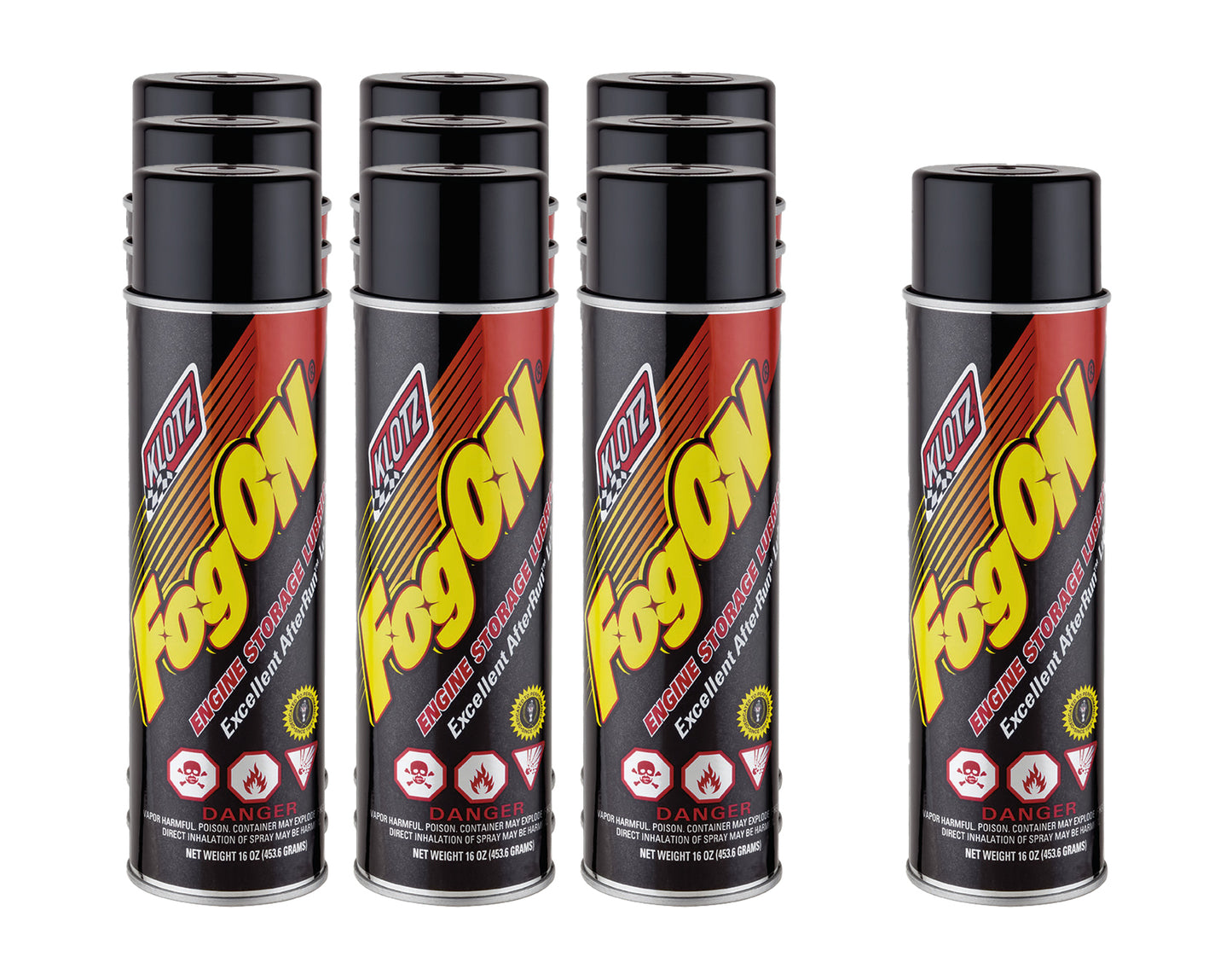 Klotz Synthetic Lubricants KLOKL-610-10 FOGON Storage Lube Case 16 Ounces