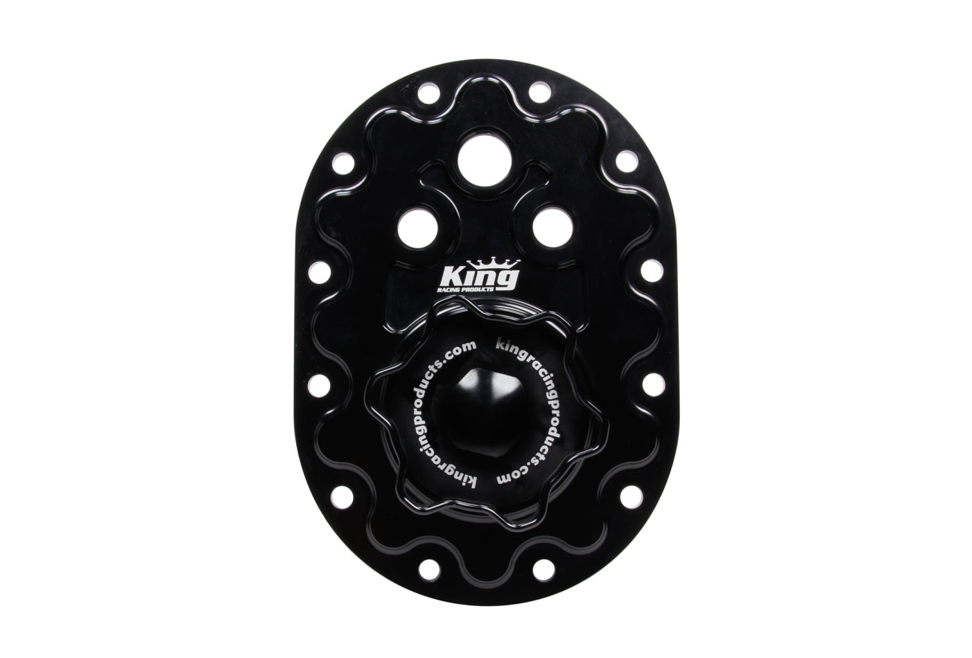 King Racing Products KRP1998 Top Fuel Plate Billet w/ Twist In Cap And Vent