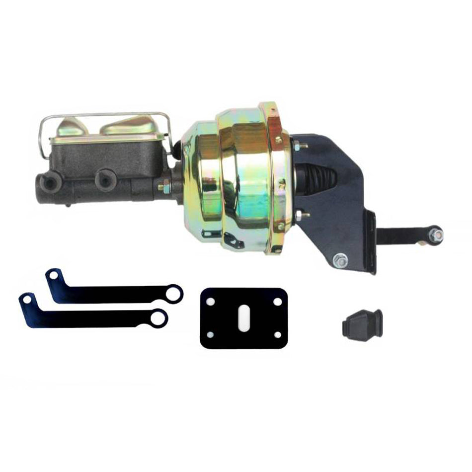 Leed Brakes LEEA84 8in Brake Booster Zinc 1in Bore Master Cylinder