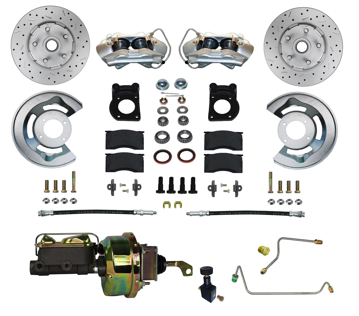 Leed Brakes LEEFC0001-H405M Mustang Disc Brake Conversion Kit