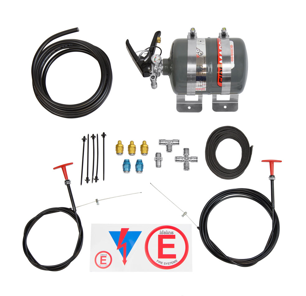Lifeline USA LIF106-001-004 Fire Suppression Systems Zero 360 4 L FIA