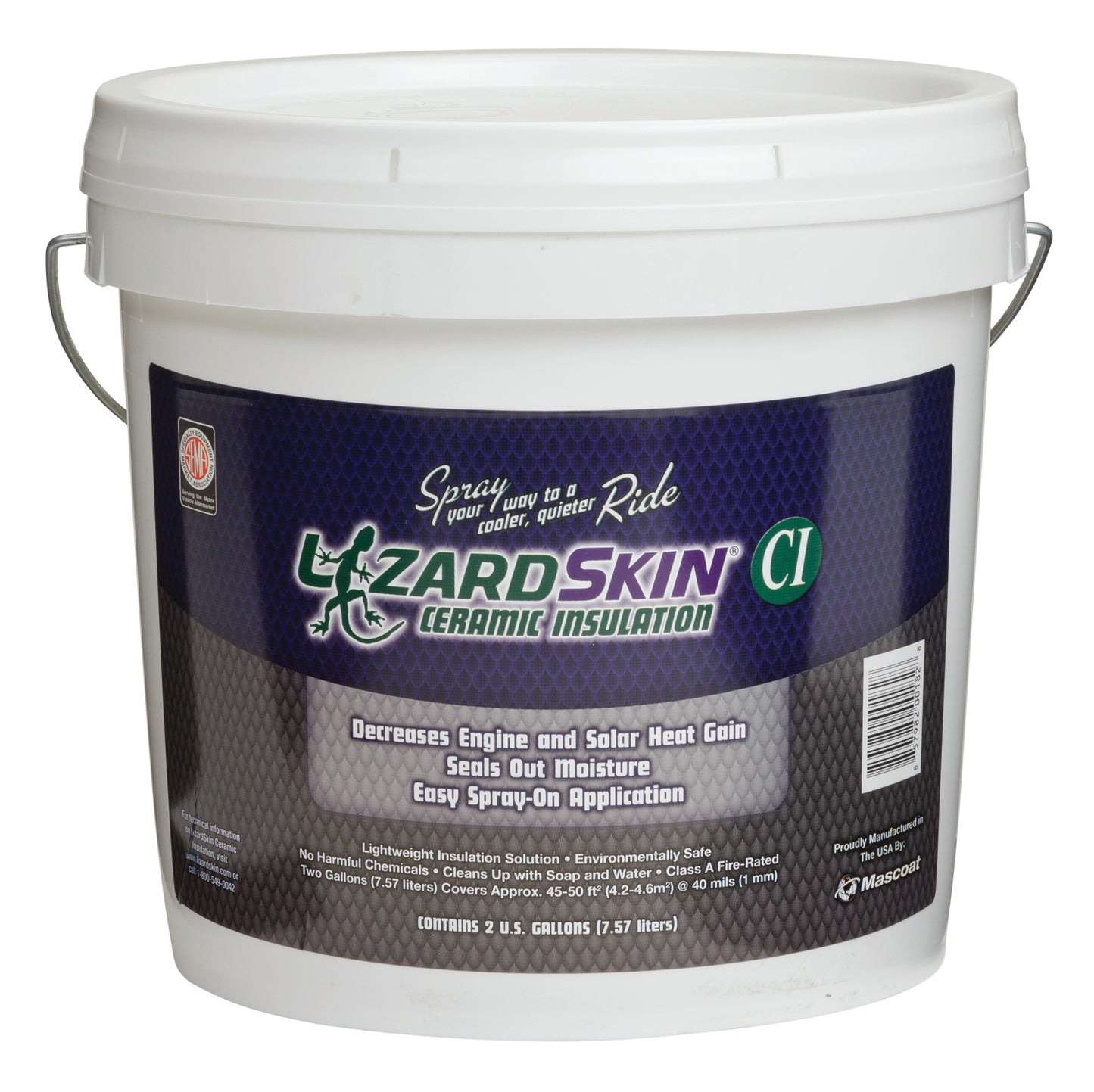 Lizard Skin LIZ50100 Black Ceramic Insulation 2 Gal