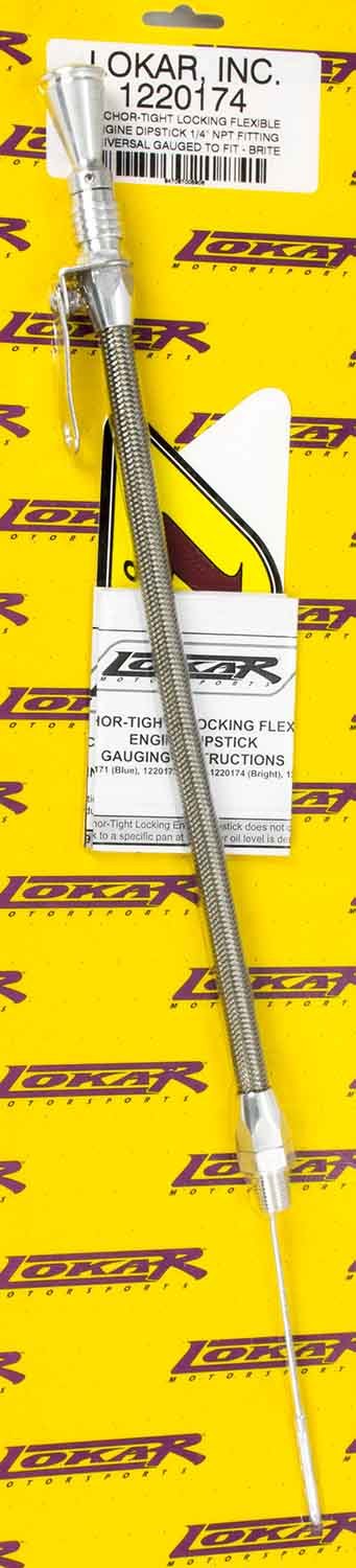 Lokar LOK1220174 Anchor Tight Locking Oil Dipstick Universal