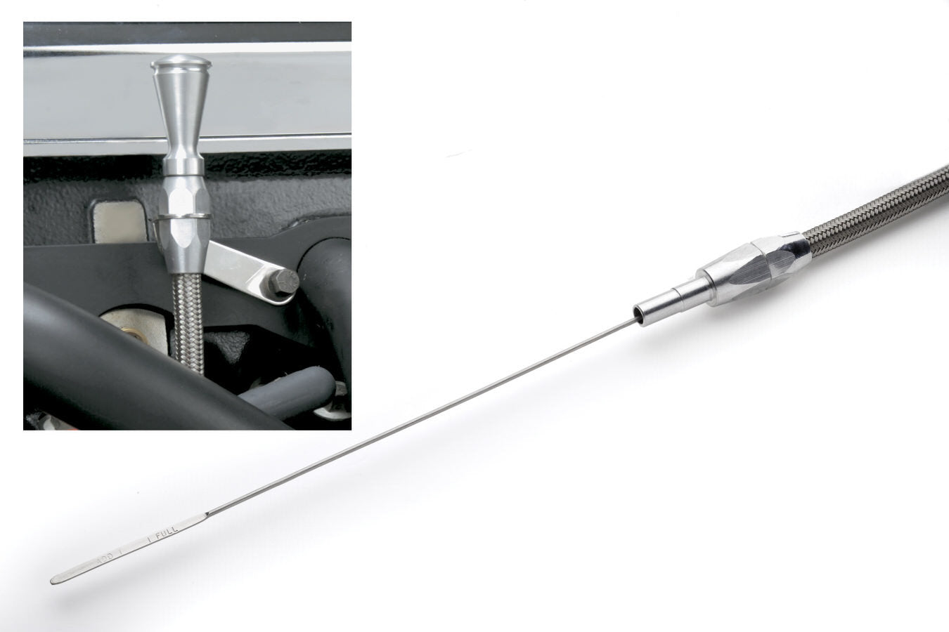 Lokar LOKED-5012 Flex Engine Dipstick For Ford