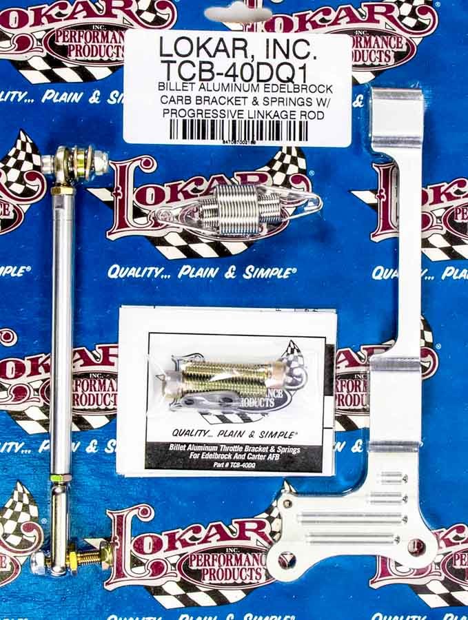 Lokar LOKTCB-40DQ1 Edelbrock Carb Bracket And Springs