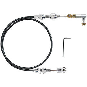 Lokar LOKTCP-1000U36 36in Hi-Tech Throttle Cable Black Housing