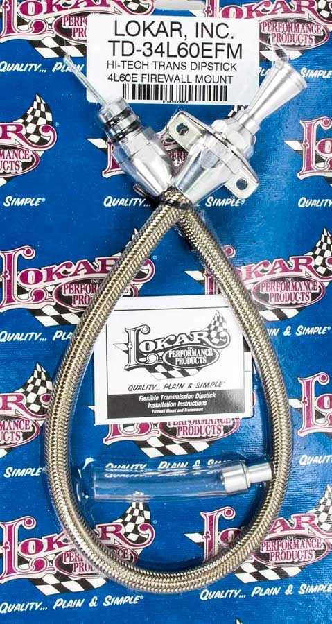 Lokar LOKTD-34L60EFM 4L60E Firewall Mount Trans Dipstick