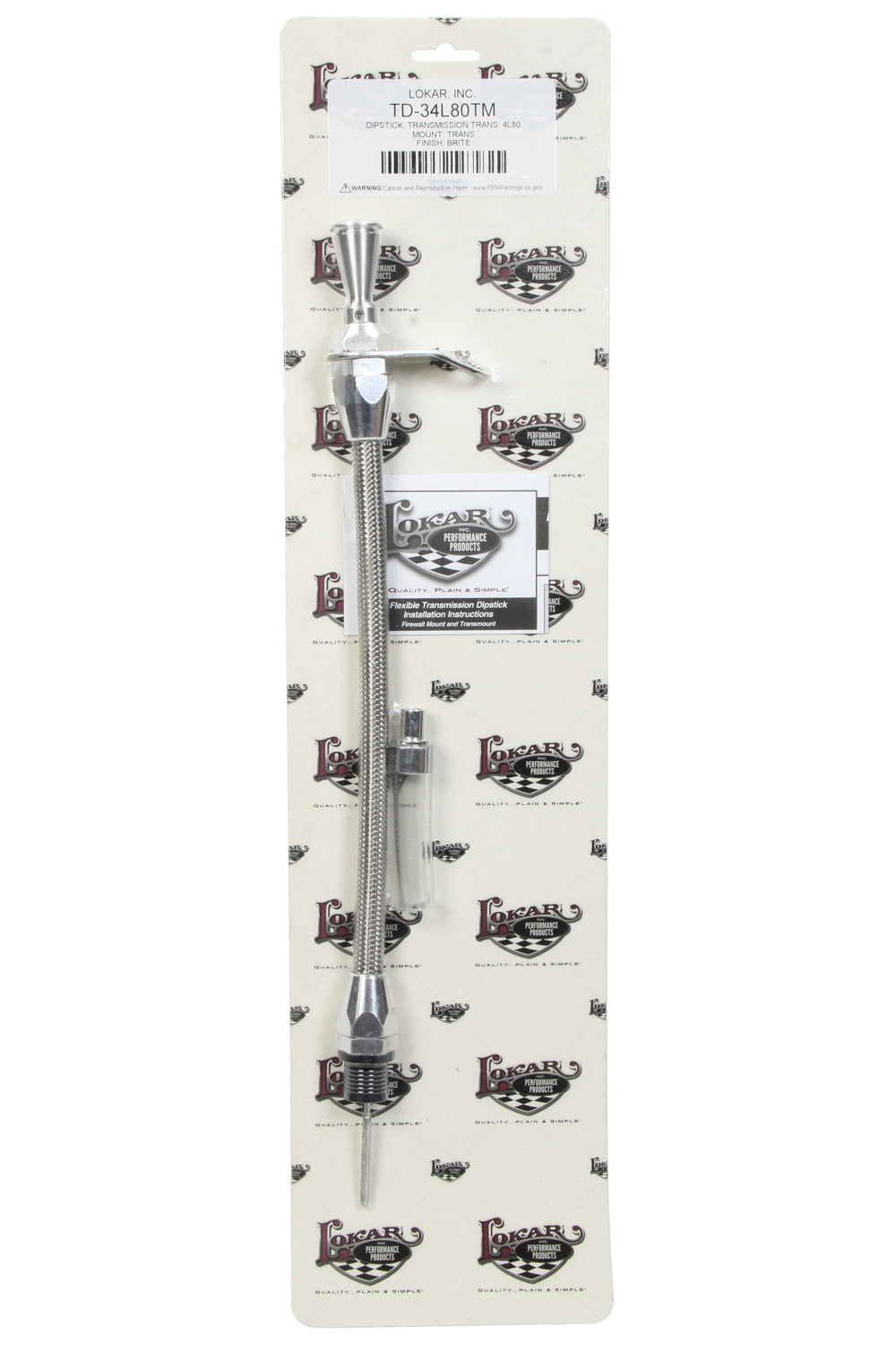 Lokar LOKTD-34L80TM Hi-Tech Trans Dipstick 4L80E Trans Mt.