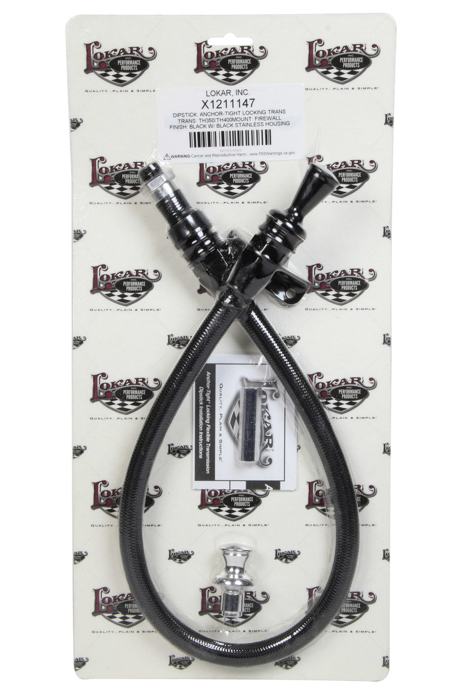 Lokar LOKX1211147 Anchor Tight Locking Fle xible Transmission Dipst