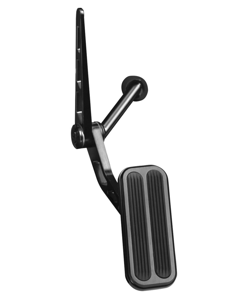 Lokar LOKXBAG-6074 Blk 55-57 Chevy Billet Throttle Pedal Assy