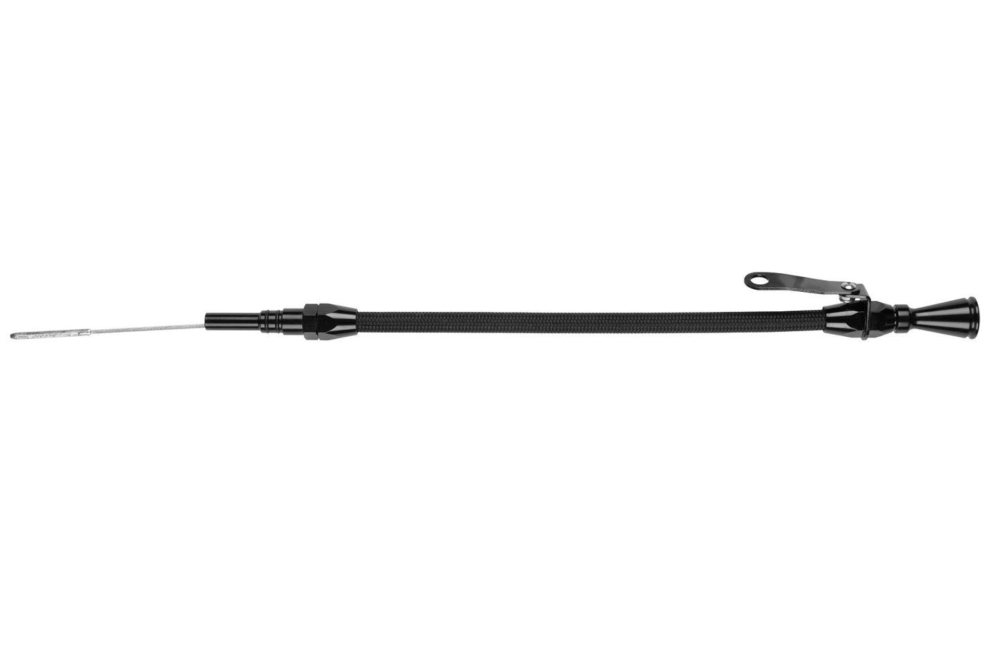 Lokar LOKXED-5001 Flexible Engine Dipstick Black 80- GM SBC