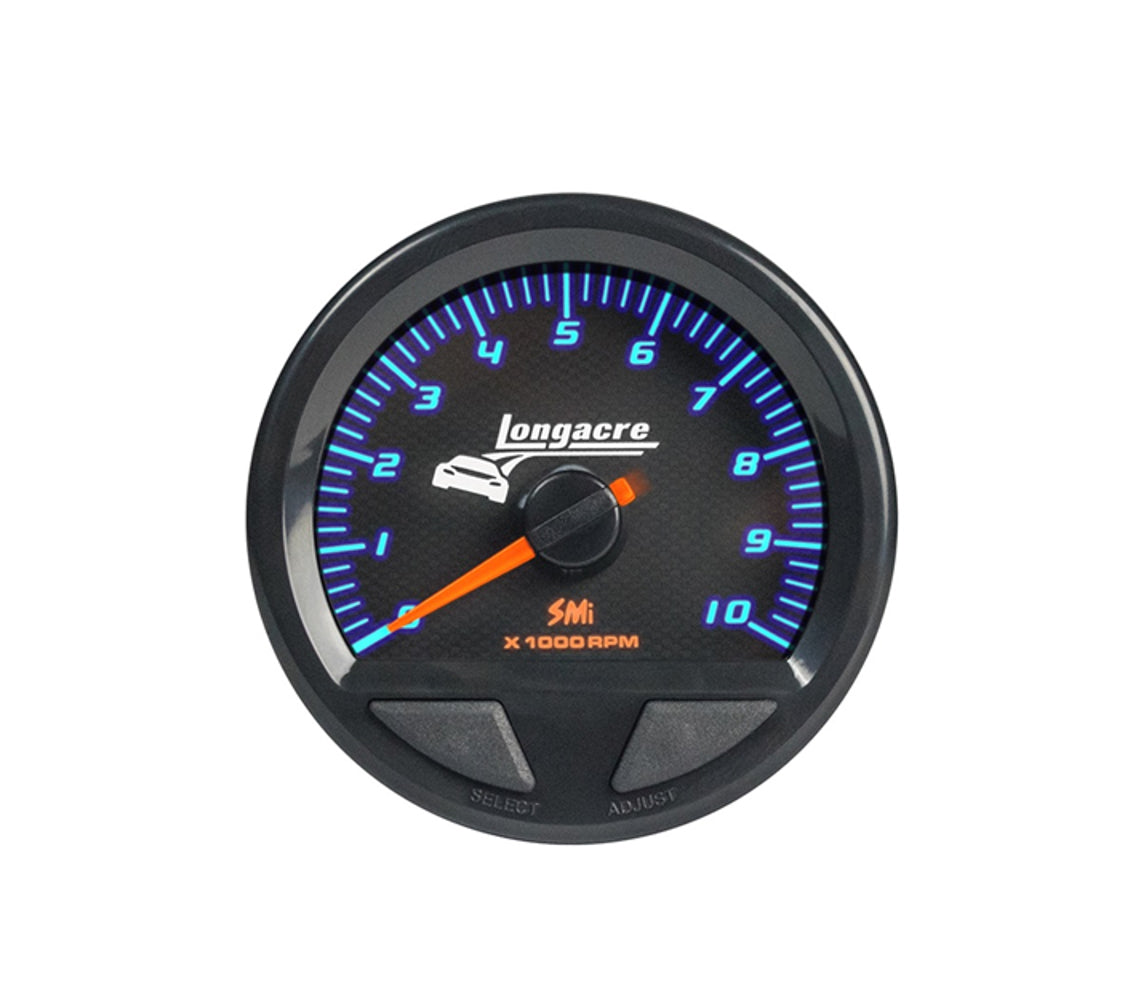 Longacre LON52-46747 Waterproof SMI Tach 2-5/8in