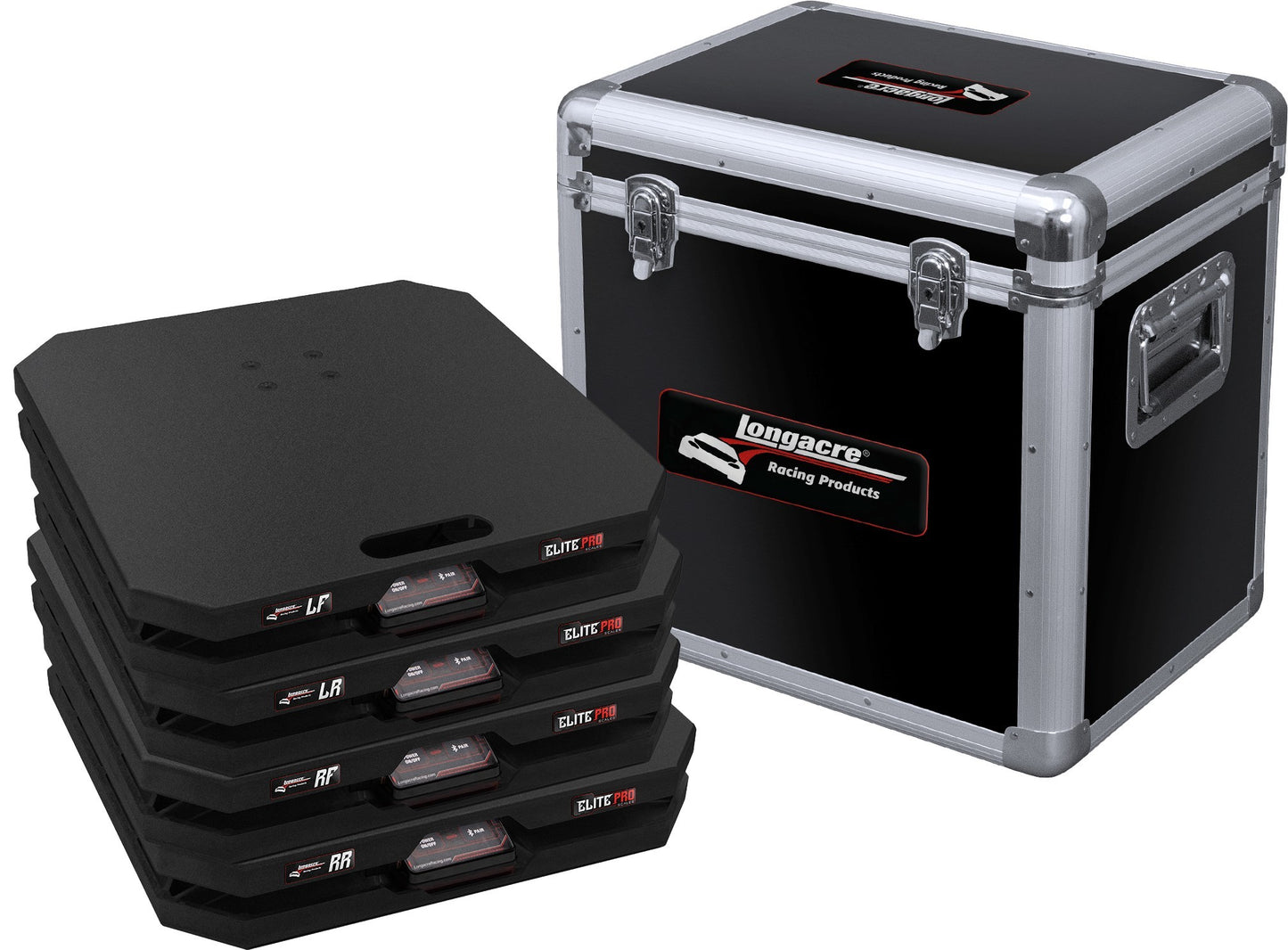 Longacre LON52-82718 Scale Set Elite Wireless 15in Pads 1500lbs No Tab