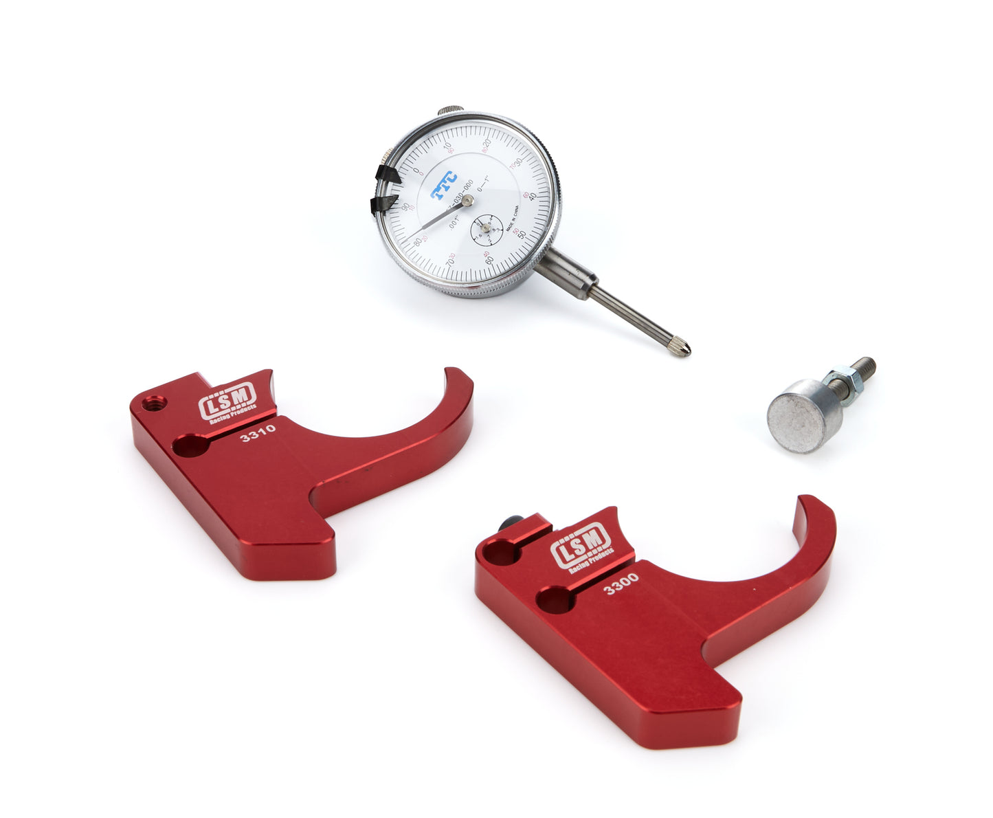 Lsm Racing Products LSMSM-050-SET Dial Indiacator Kit for LSM Spring Machines