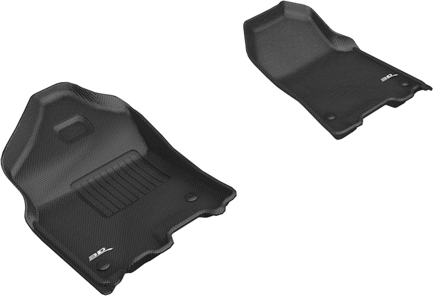 3d Maxpider M3DL1DG02811509 RAM 1500 CC/QC 19- Kagu Floor Liners 1st Row Blk