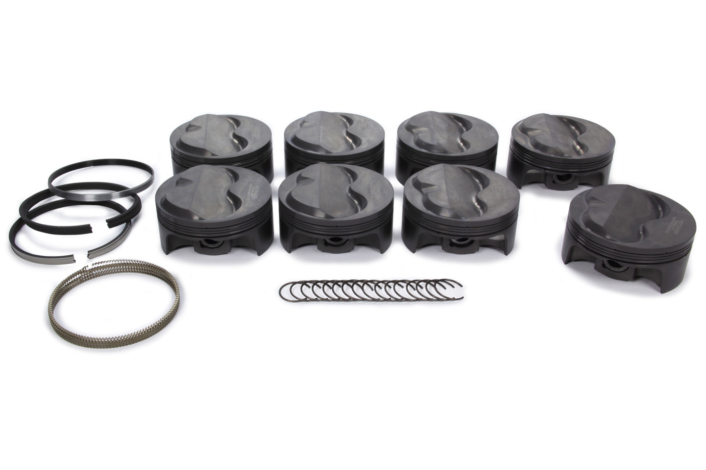 Mahle Pistons MAH197754565 SBC PowerPak Domed Piston Set 4.165 Bore