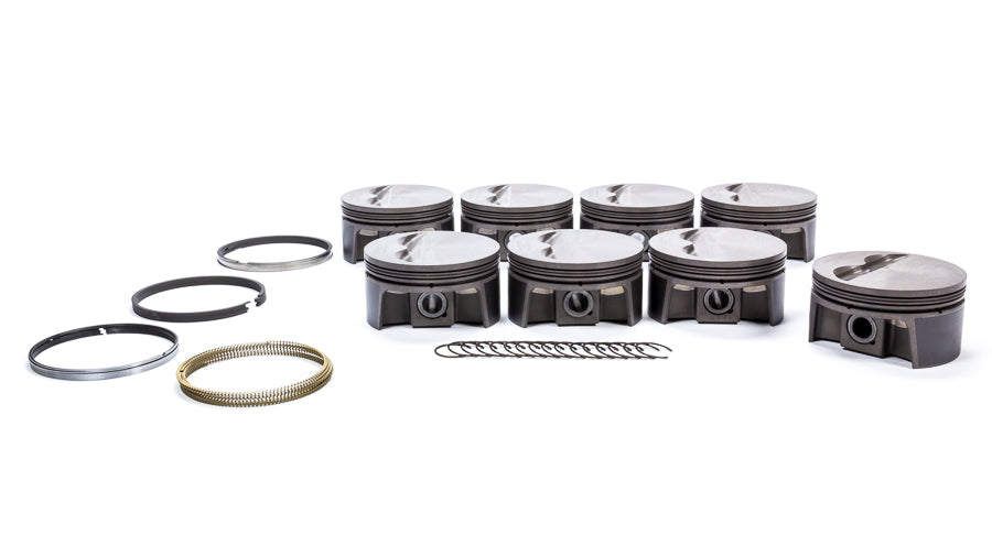 Mahle Pistons MAH930200140 SBC PowerPak F/T Piston Set 4.040 Bore