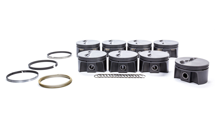 Mahle Pistons MAH930202530 SBC PowerPak F/T Piston Set 4.030 Bore