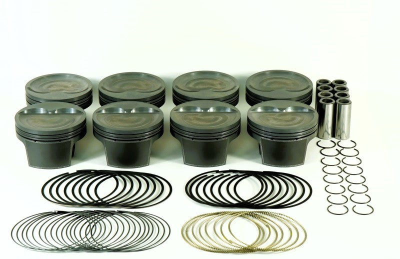 Mahle Pistons MAH930210840 SBC PowerPak Dished Piston Set 4.040 Bore