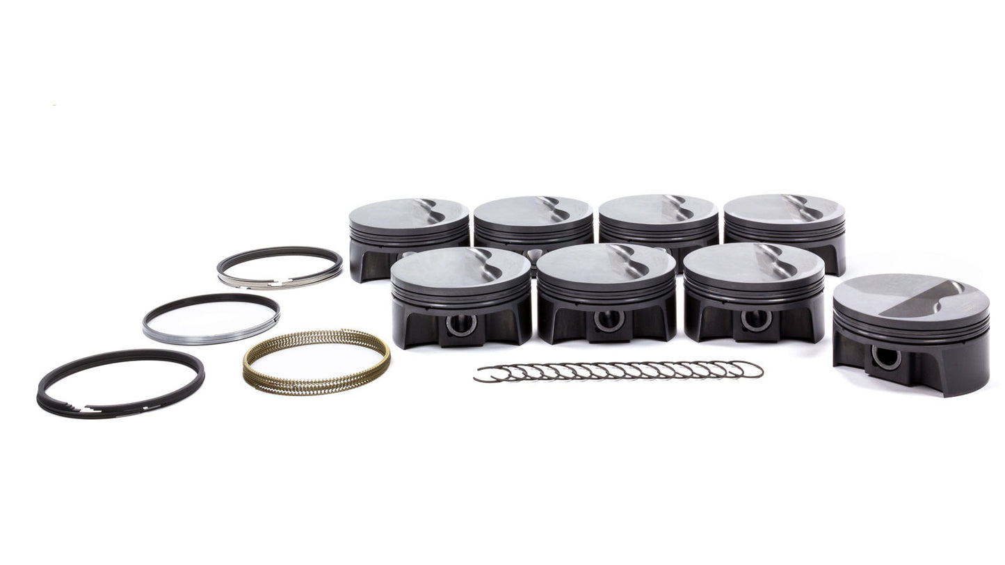 Mahle Pistons MAH930244425 SBF PowerPak F/T Piston Set 4.125 Bore