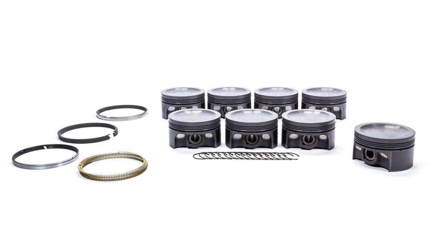 Mahle Pistons MAH930256072 SBF PowerPak Dished Piston Set 3.572 Bore