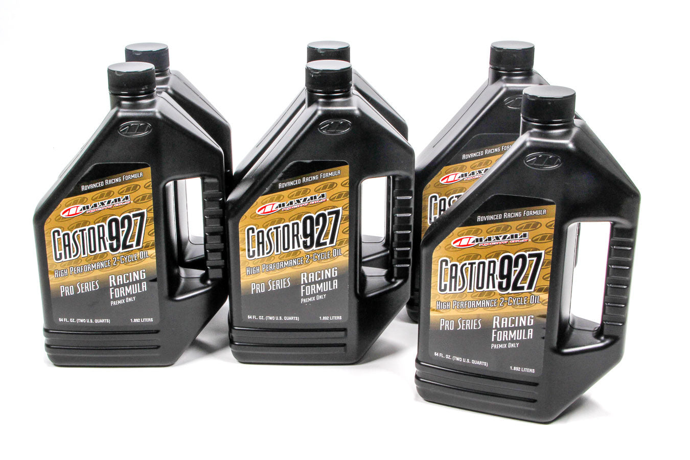 Maxima Racing Oils MAX23964 Castor 927 Racing Premix Case 6 x 1/2 Gallon