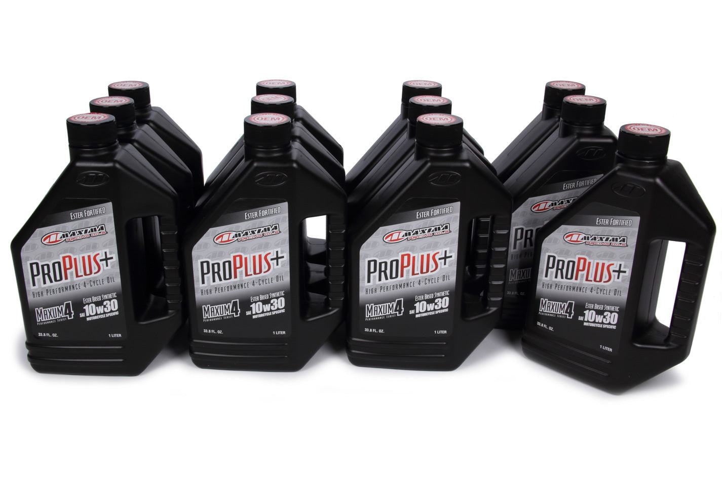Maxima Racing Oils MAX30-01901 Pro Plus+ 10w30 Syntheti c Case 12 x 1 Liter