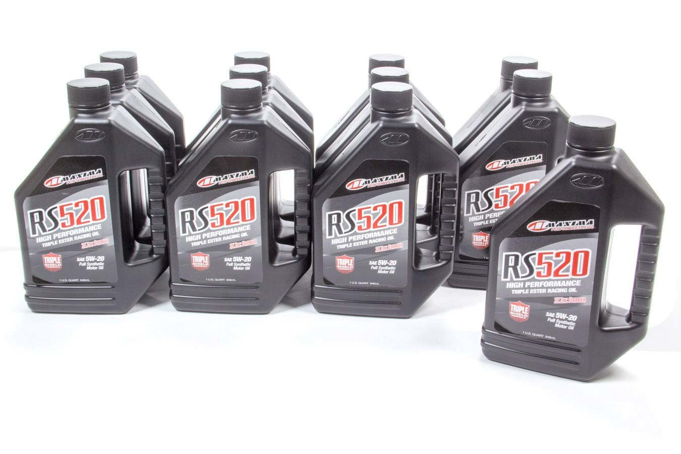 Maxima Racing Oils MAX39-04901 5w20 Synthetic Oil Case 12x1 Quart RS520