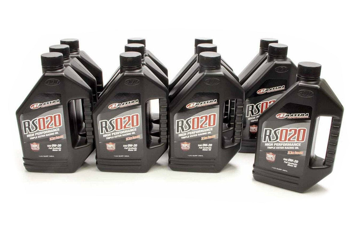 Maxima Racing Oils MAX39-14901 0w20 Synthetic Oil Case 12x1 Quart RS020