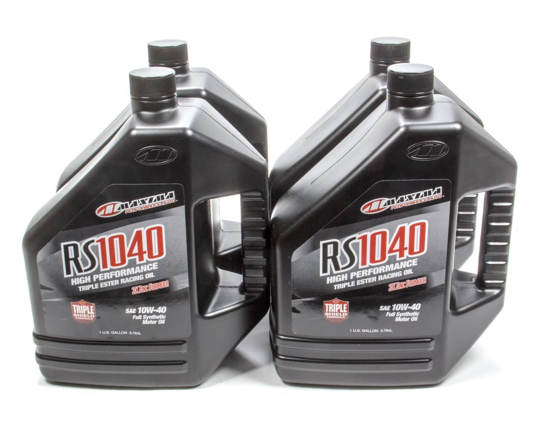 Maxima Racing Oils MAX39-169128 10w40 Synthetic Oil Case 4x1 Gallon RS1040