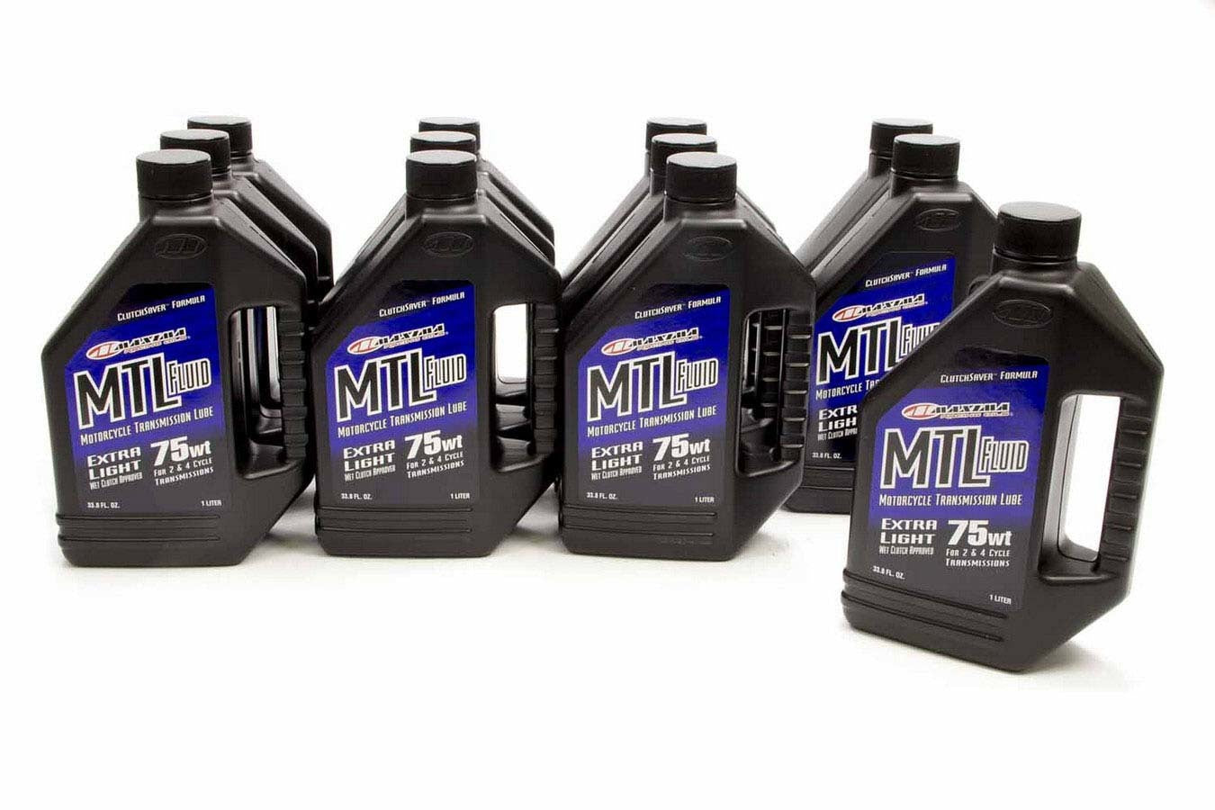 Maxima Racing Oils MAX42901 75w MTL Trans Lube Case 12x1 Litre