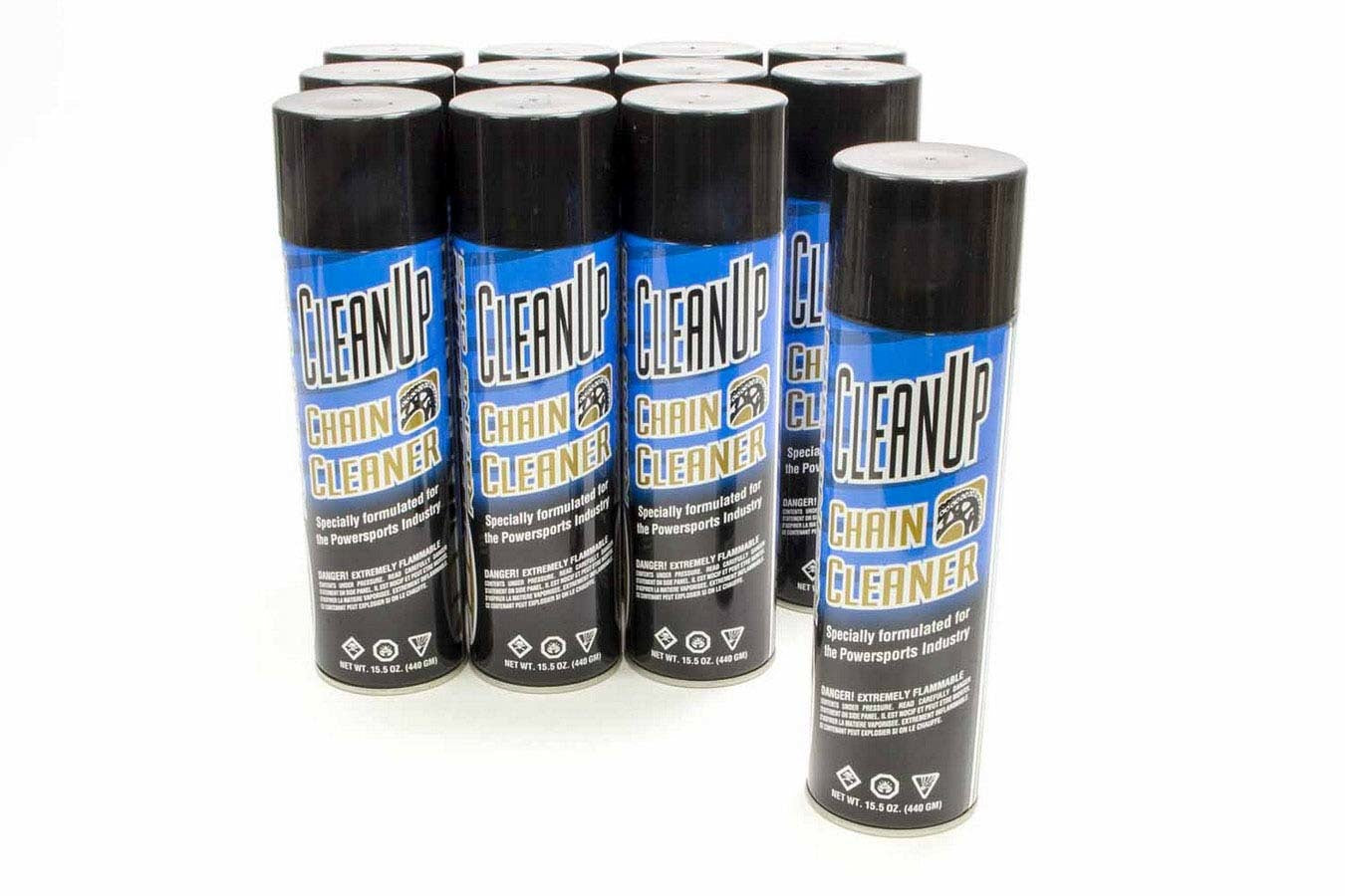 Maxima Racing Oils MAX75920 Clean Up Chain Cleaner Case 12x15.5oz