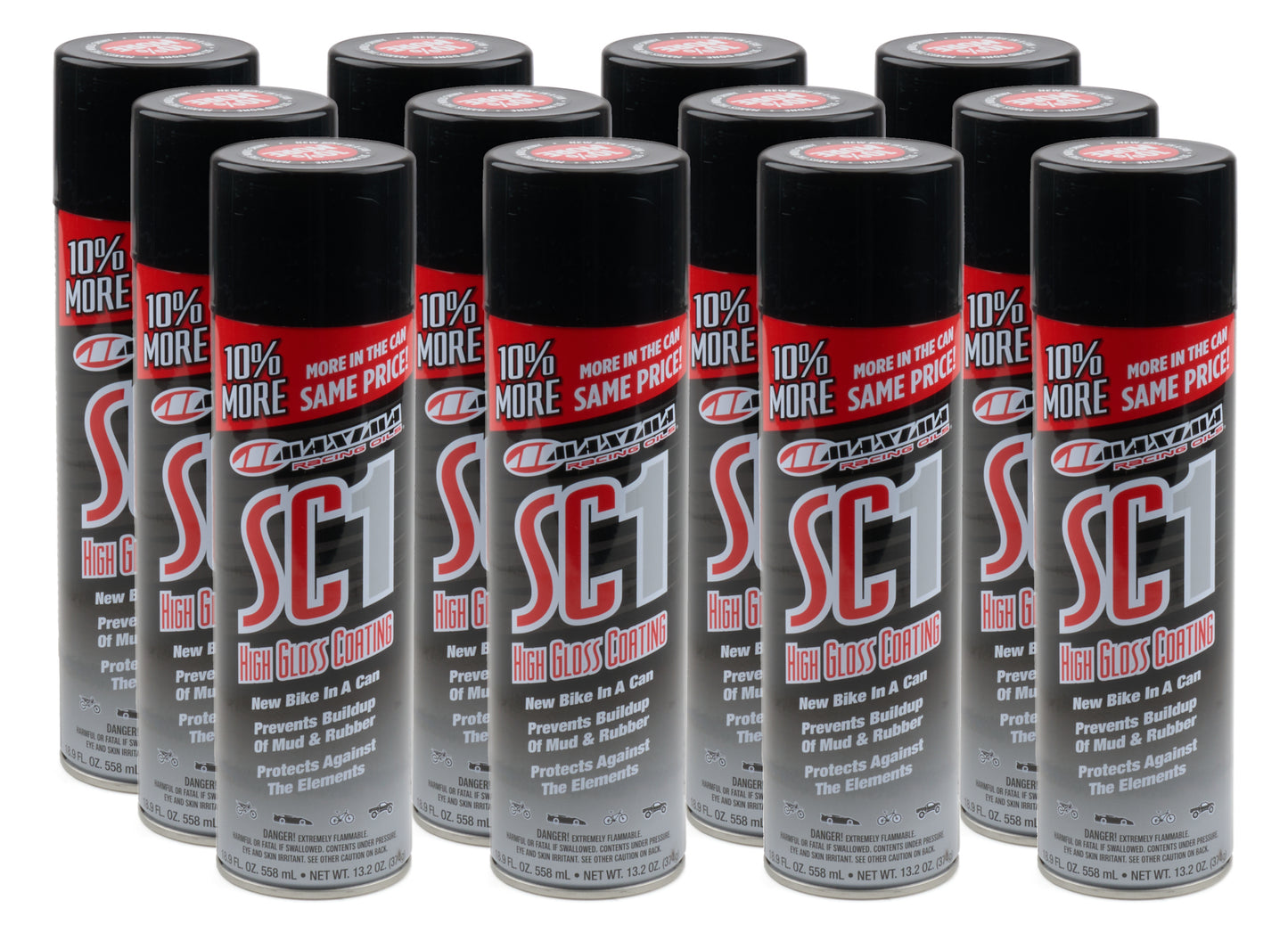 Maxima Racing Oils MAX78920 SC1 High Gloss Coating Case 12x17.2oz