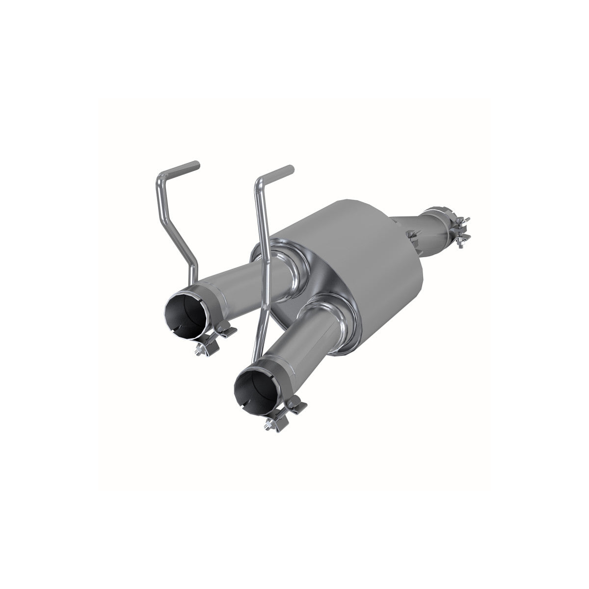 Mbrp, Inc MBRS5141409 Stainless Muffler 3in In Single 2.25in Dual Out