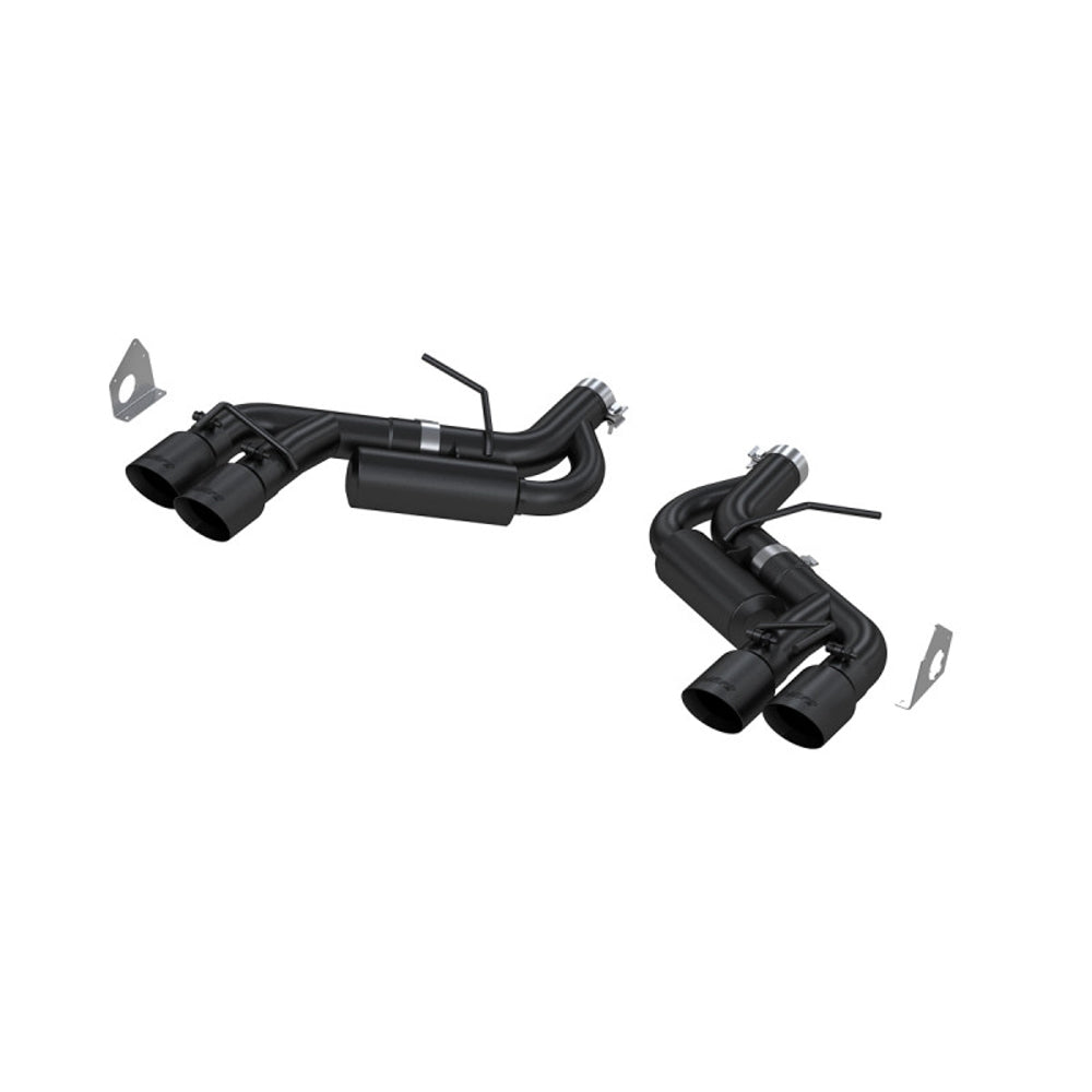 Mbrp, Inc MBRS7036BLK 16- Camaro 6.2L Axle Back Exhaust Quad Tip